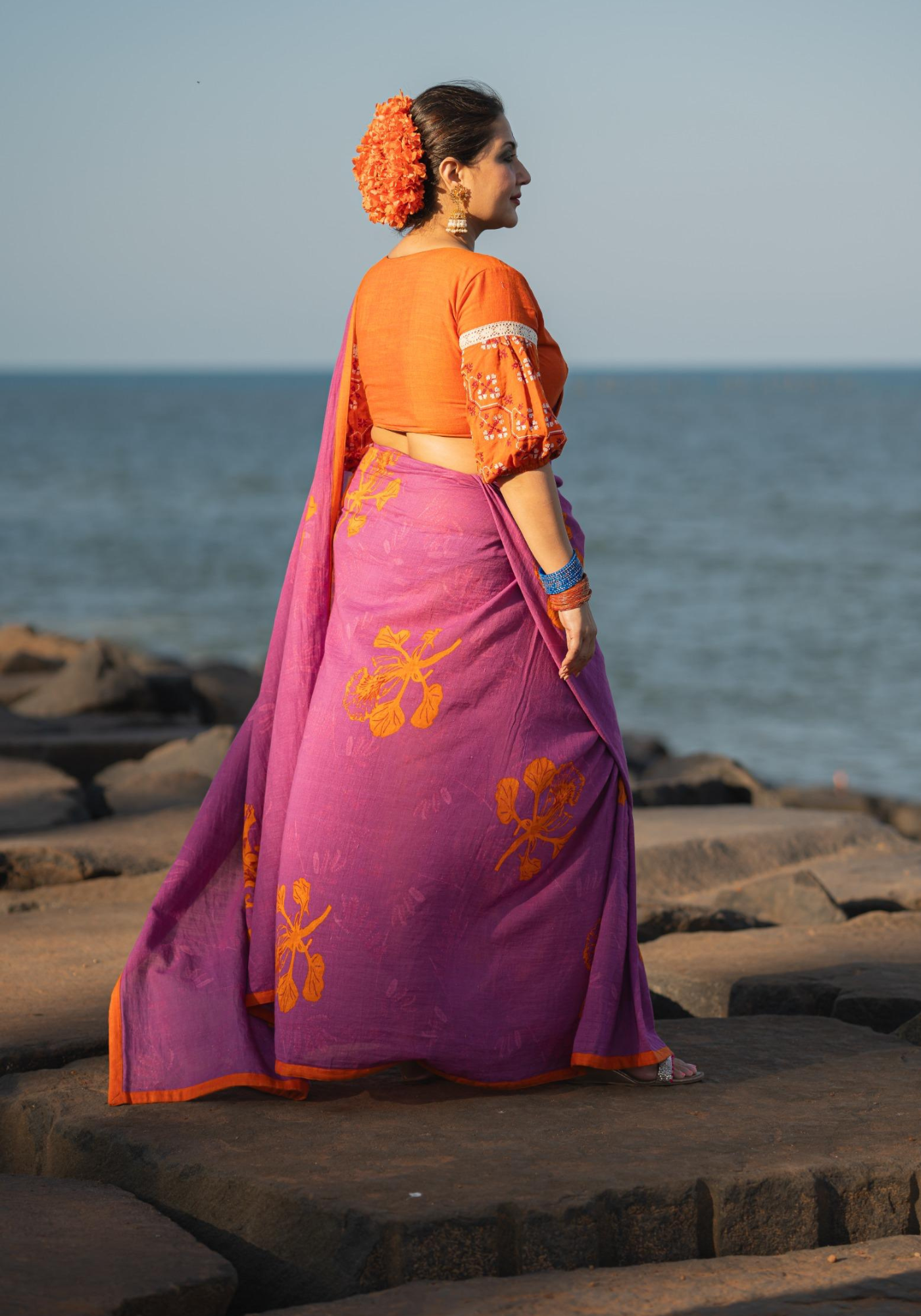 AGOON PHOOL SAREE