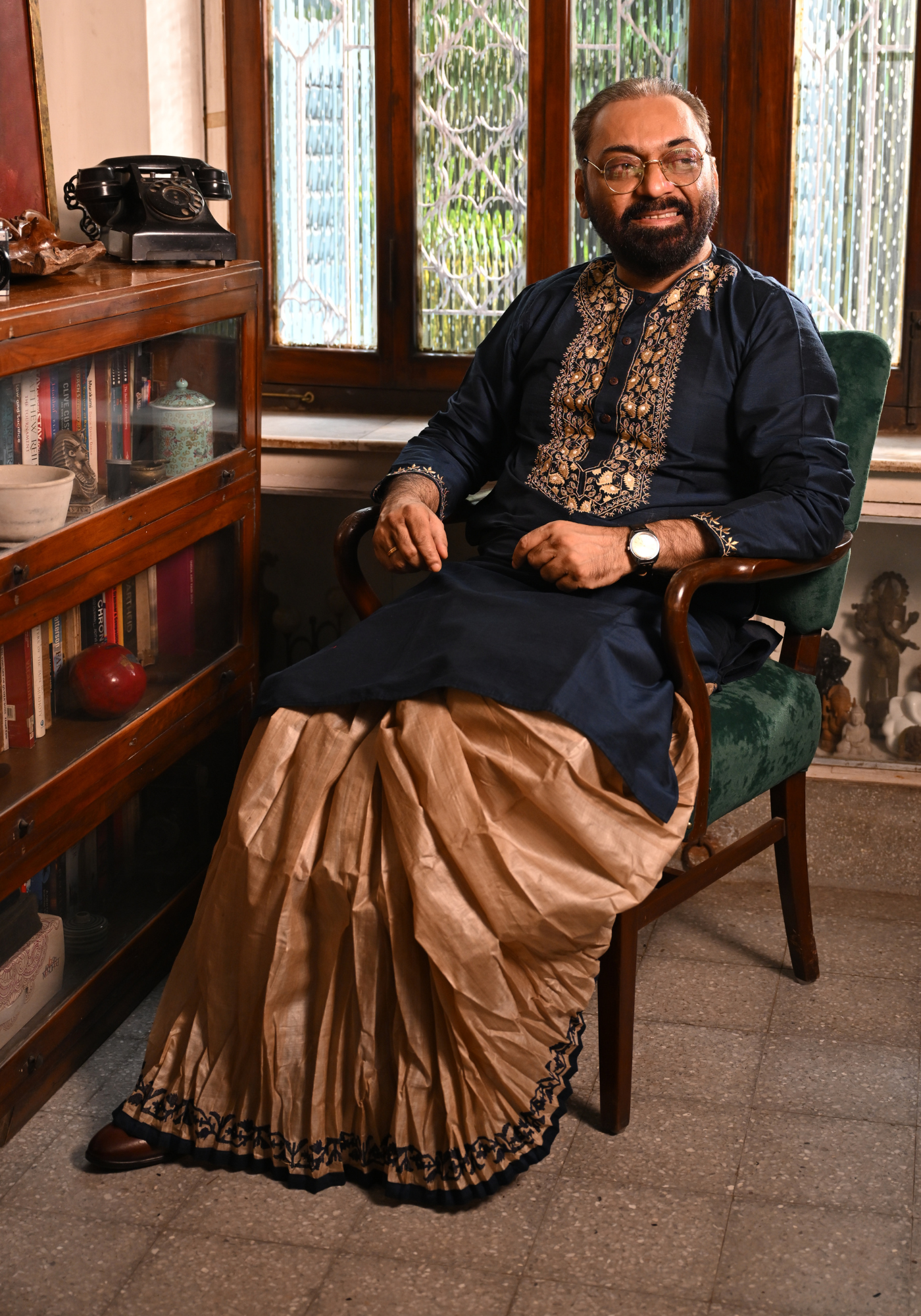 TUSSUR NEEL PATABHAAR DHUTI
