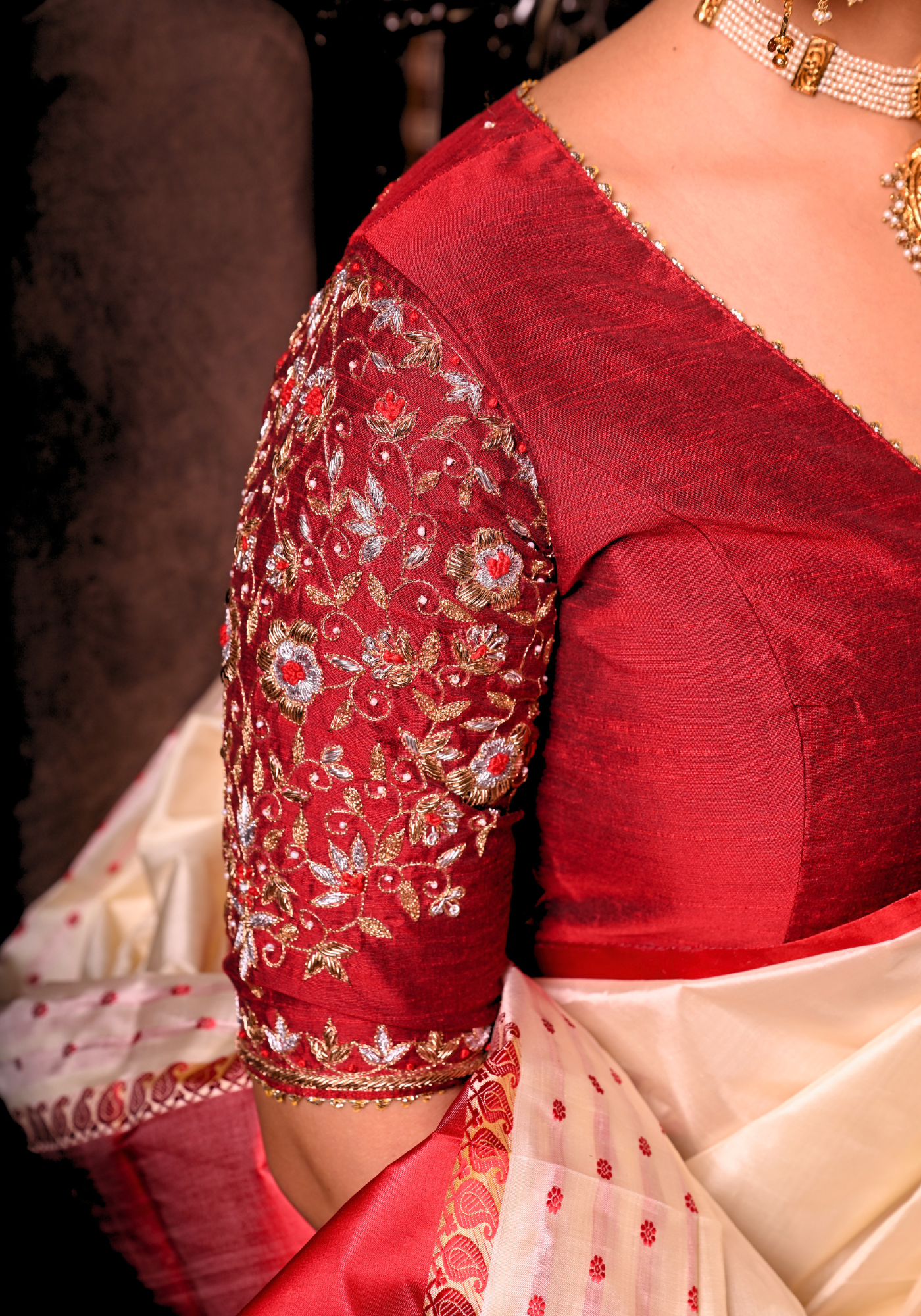 RAJRAJESHWARI ZARDOUSI BLOUSE