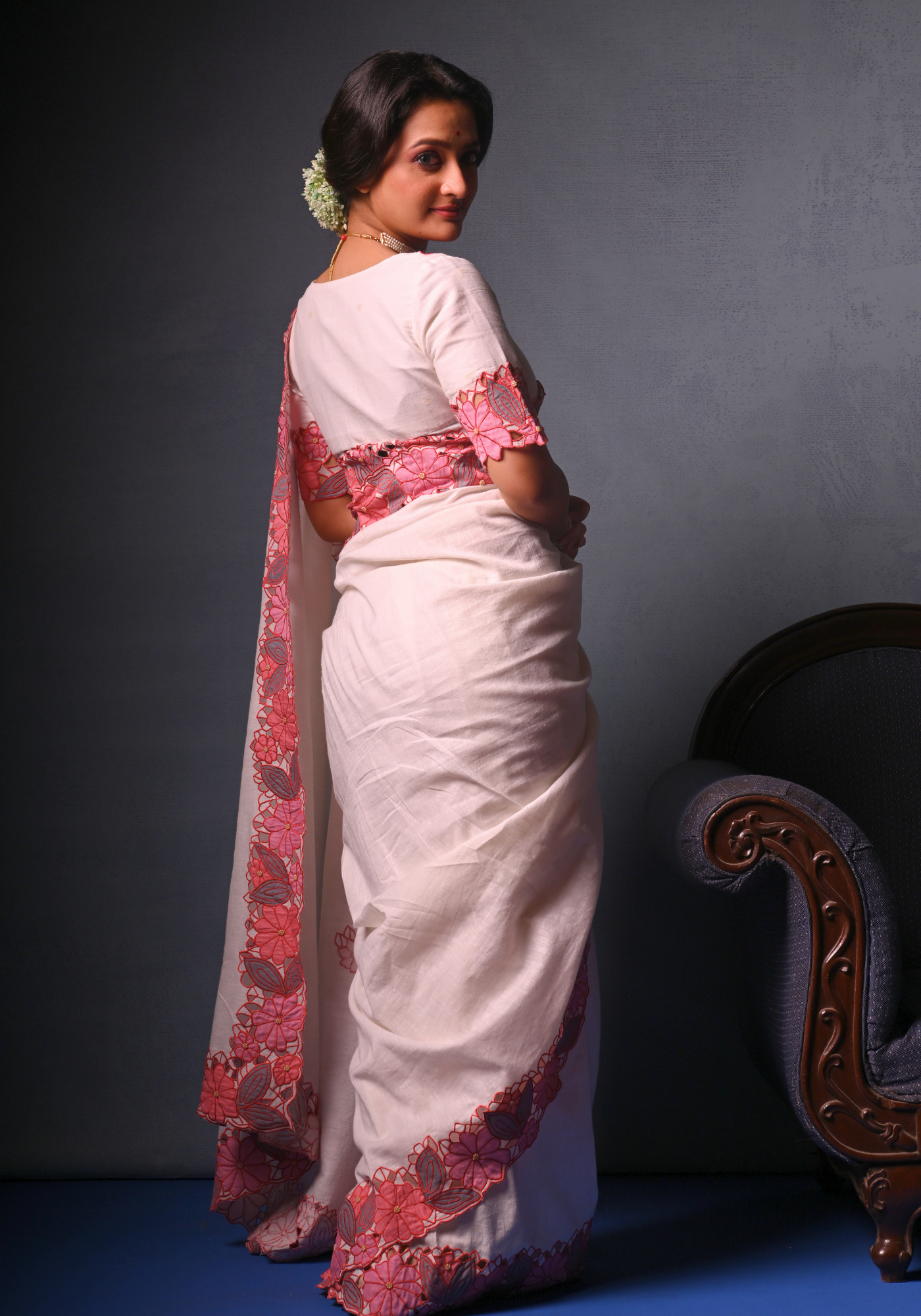 SHADA CUTWORK MADHABILATA BLOUSE