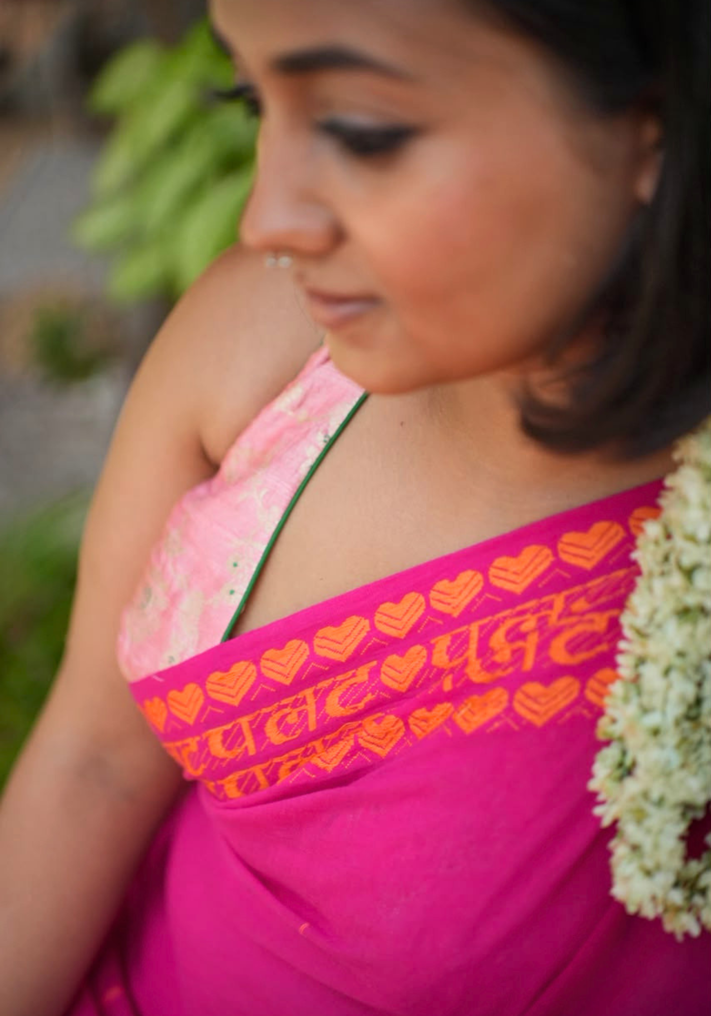 CANDYFLOSS BROCADE RACERBACK BLOUSE