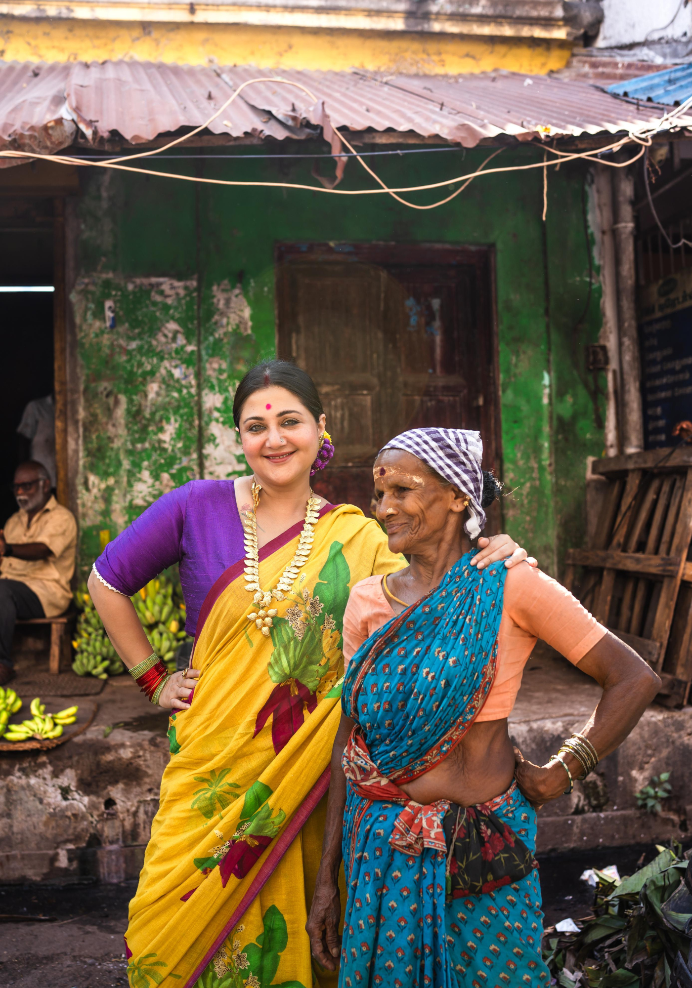 BANANA FLOWER SAREE