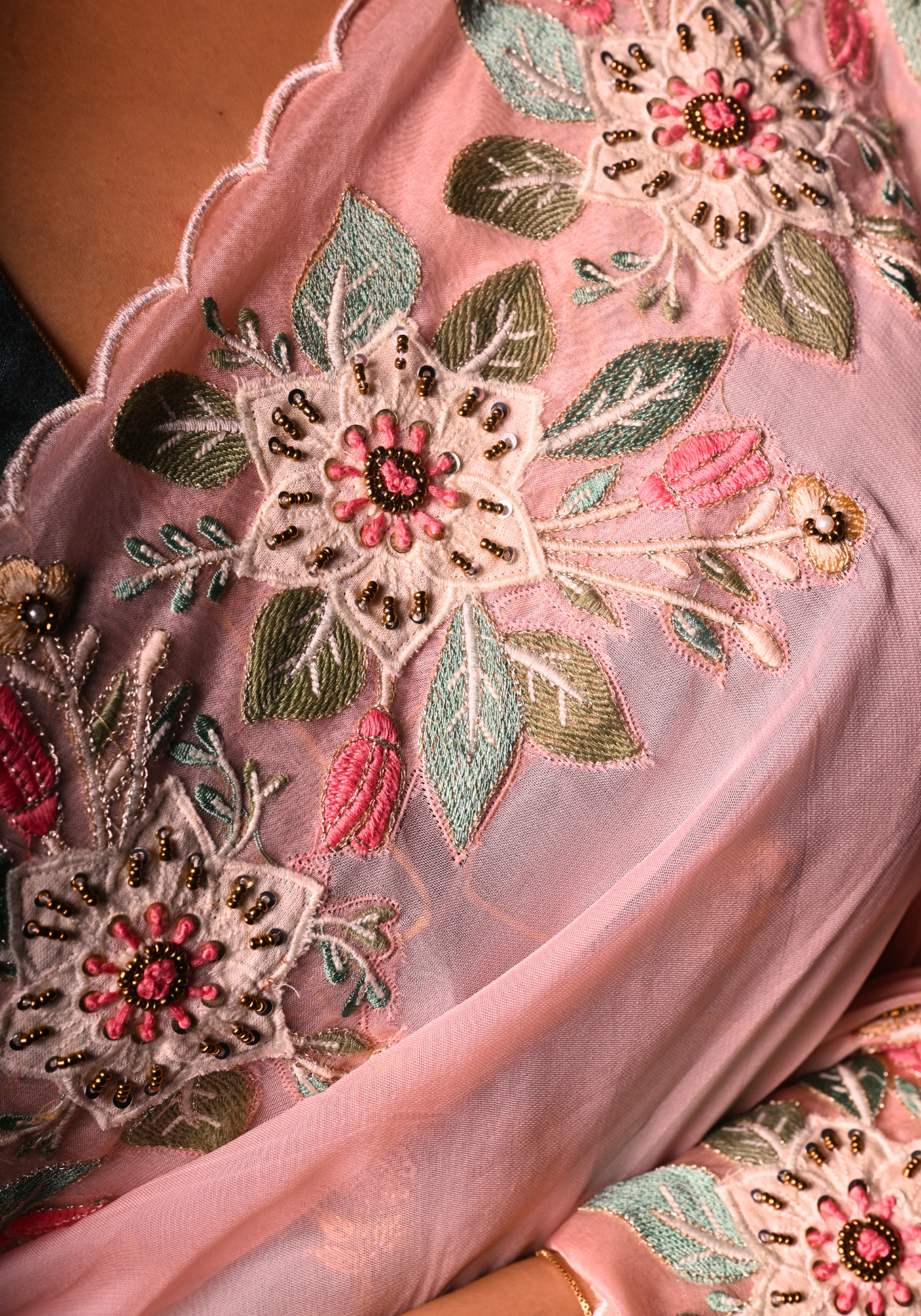 GULABO GARDEN ORGANZA SAREE