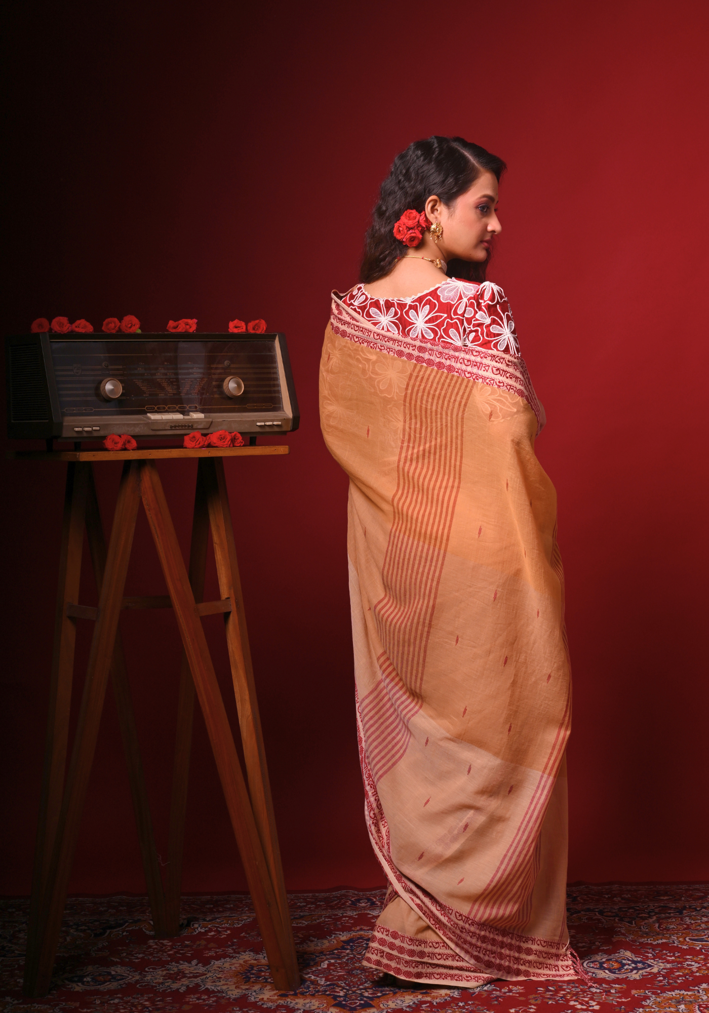 MAHALAYA SHANTIPURI SAREE