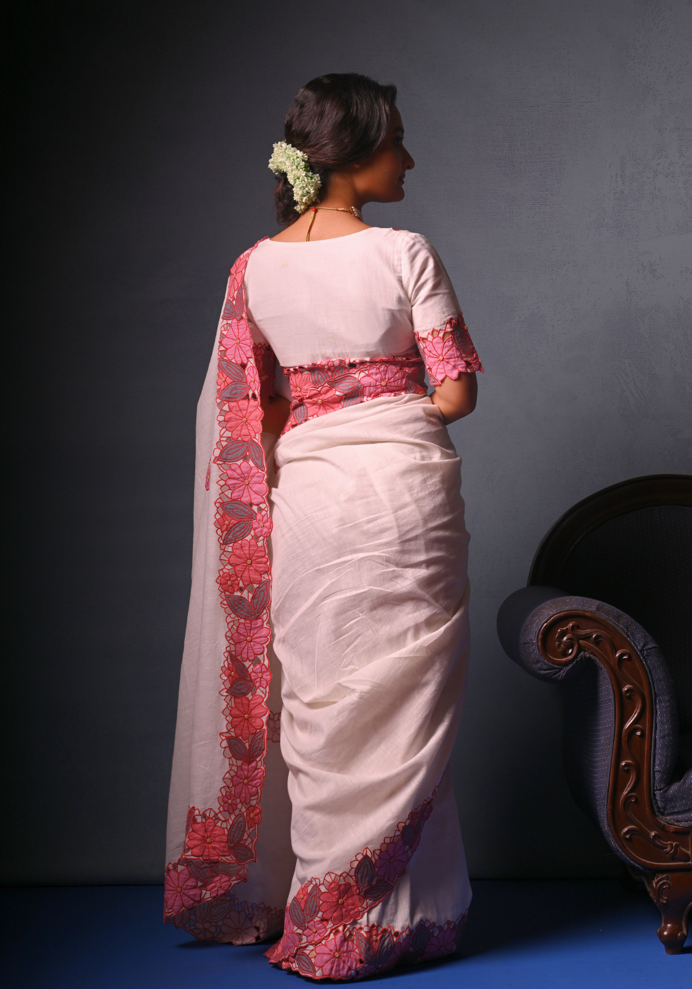 SHADA CUTWORK MADHABILATA BLOUSE