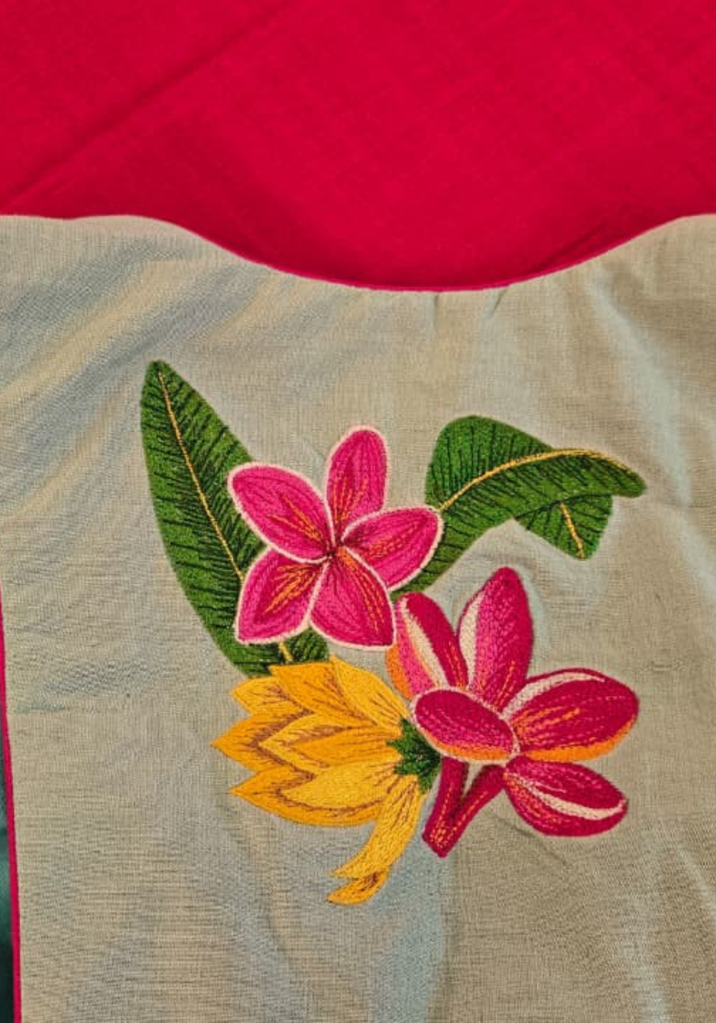 CHAMPA MINT RACERBACK BLOUSE