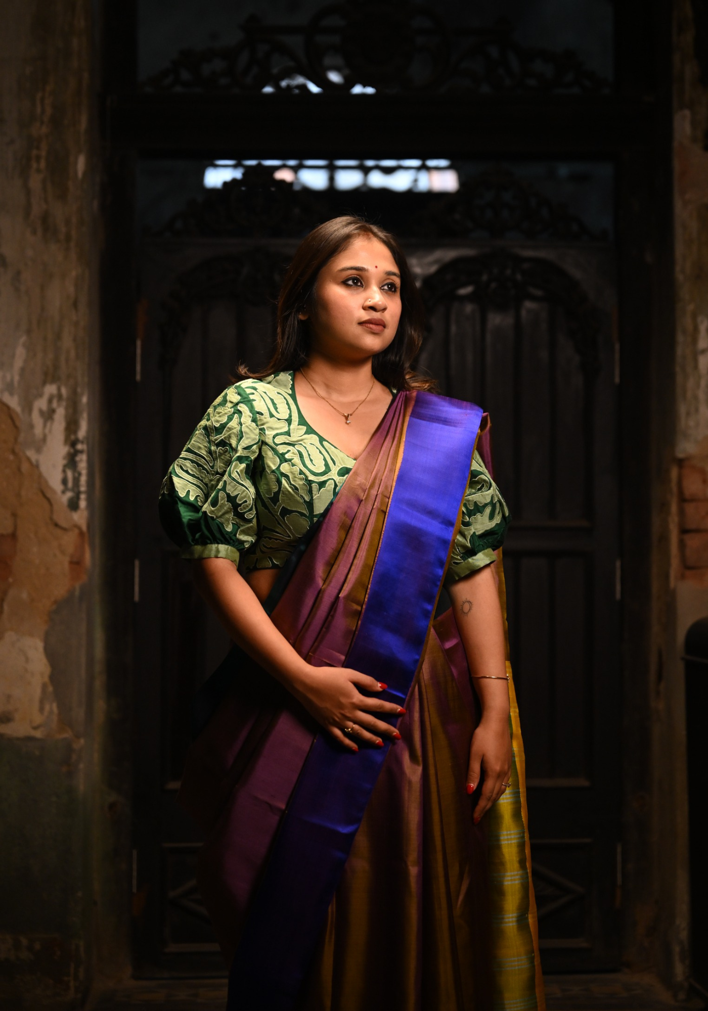 CHAMELION GLOW GOROD SAREE