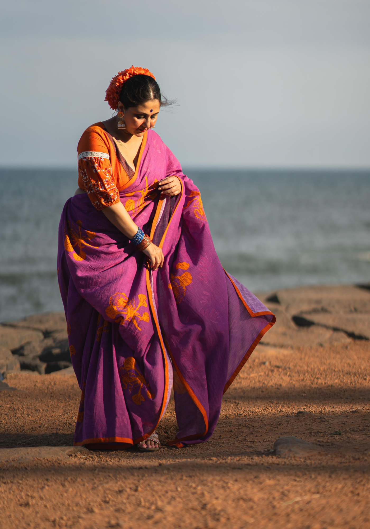 AGOON PHOOL SAREE