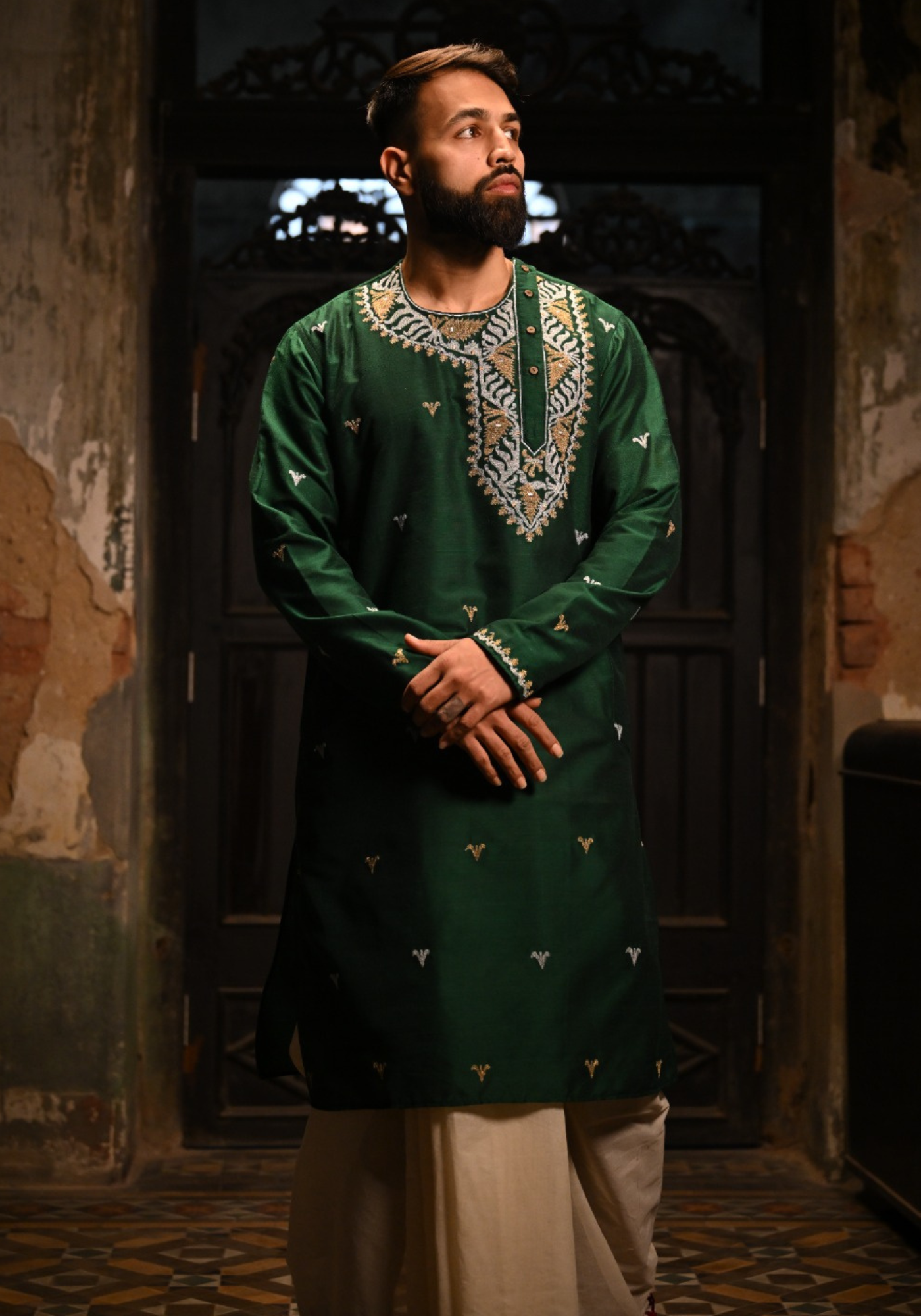 PAAN PAATA SHOBUJ KURTA