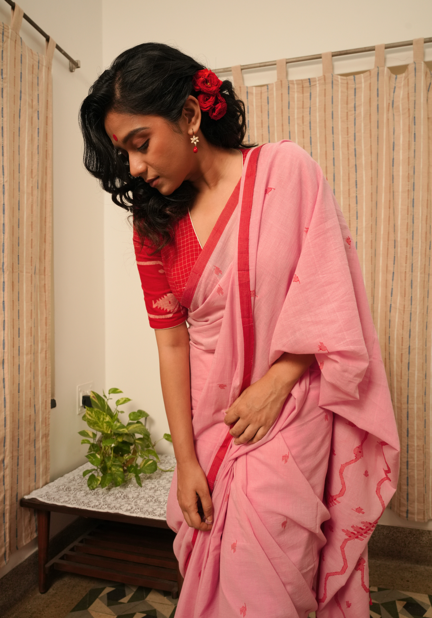 GOLAPI DOPATI JAMDANI SAREE