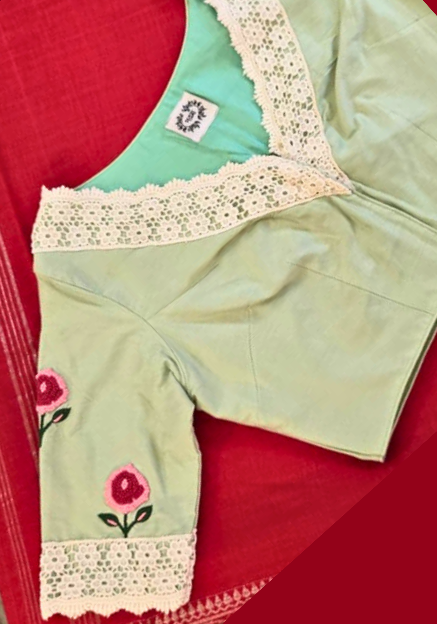 MINT GULABARI BLOUSE