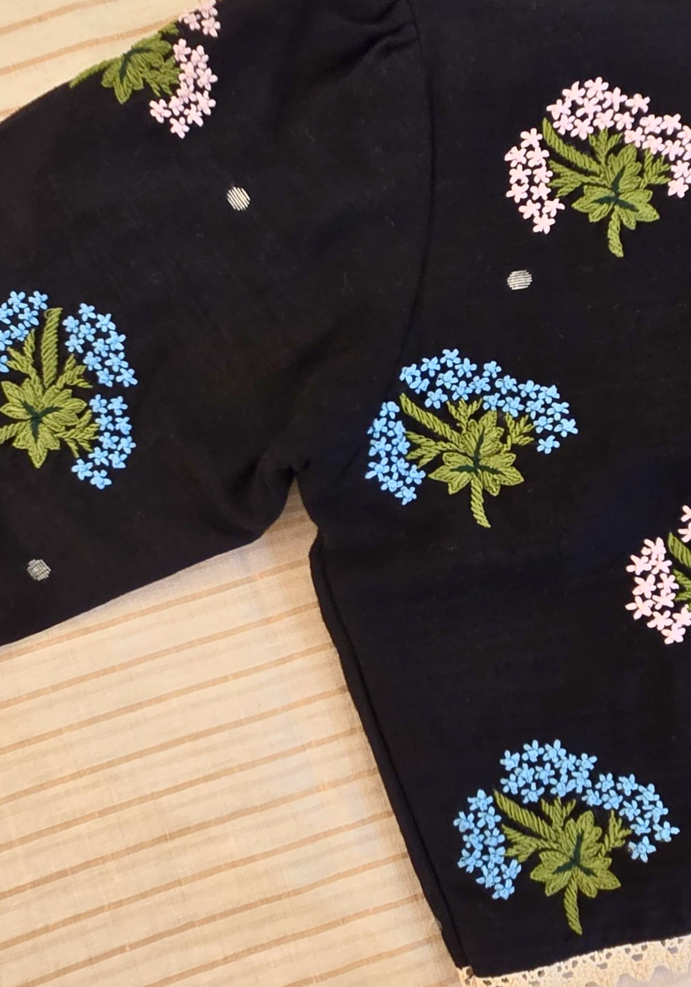 BRIKSHIKA BLACK BLOUSE
