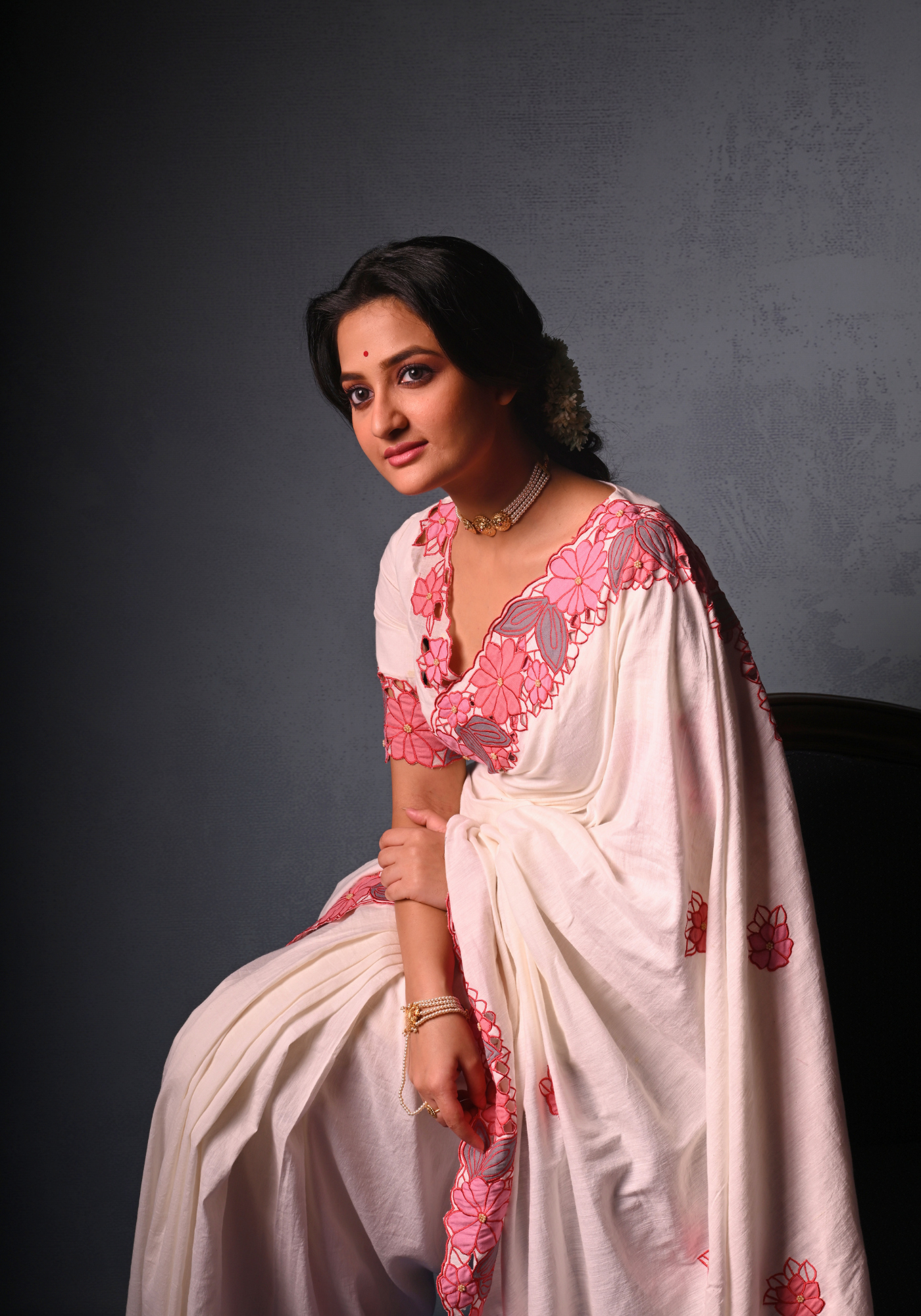 SHADA CUTWORK MADHABILATA BLOUSE