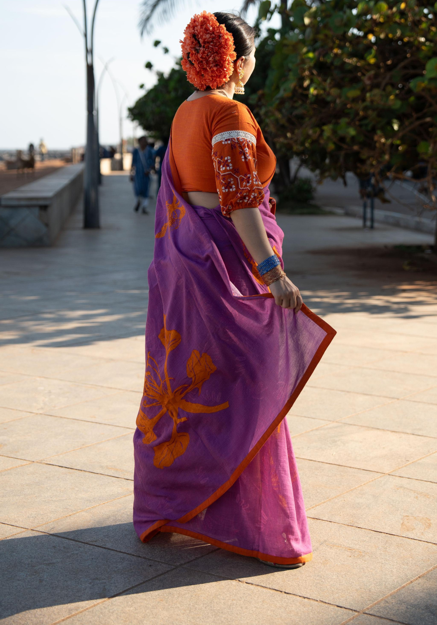 AGOON PHOOL SAREE