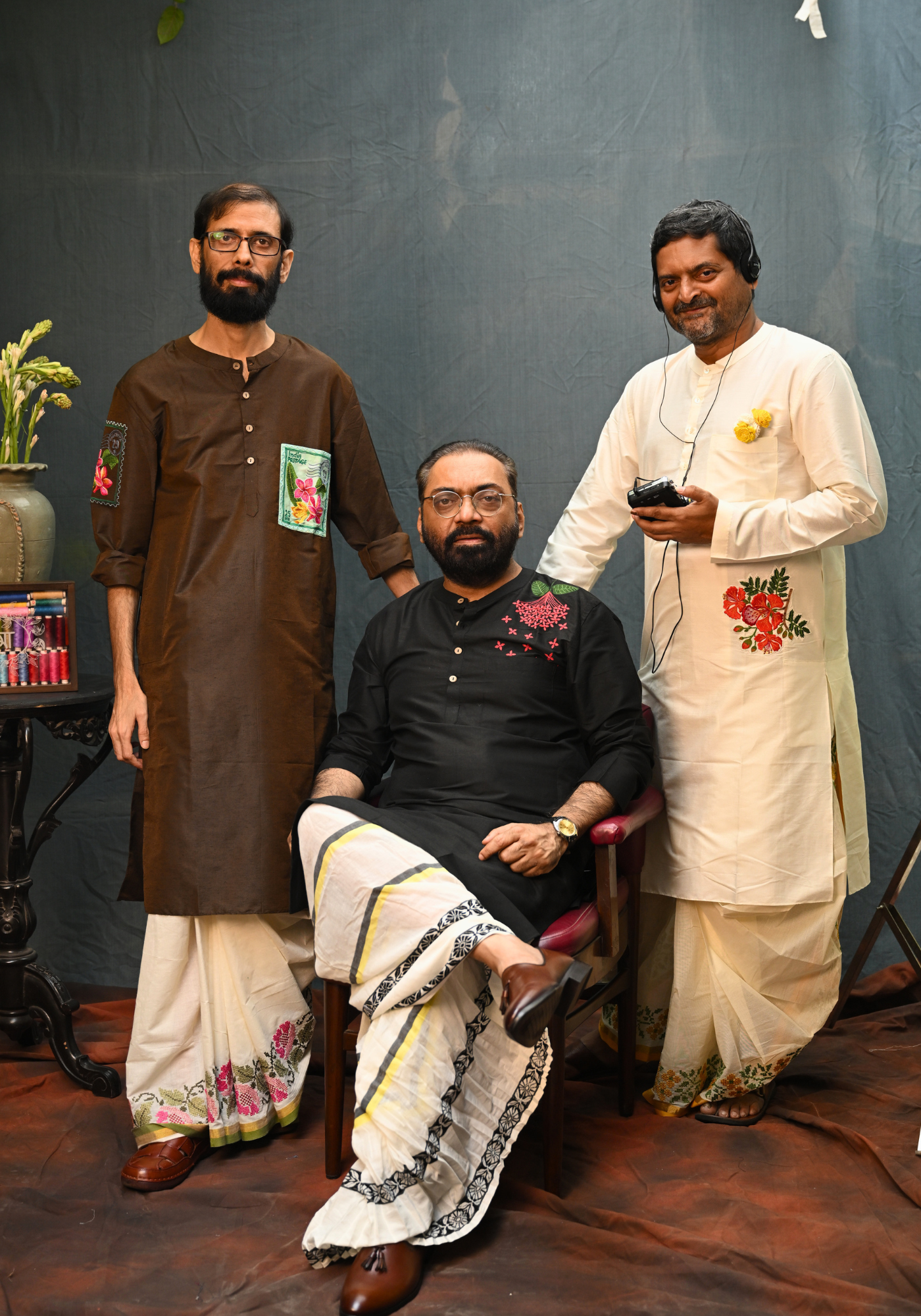 RONGON BLACK KURTA