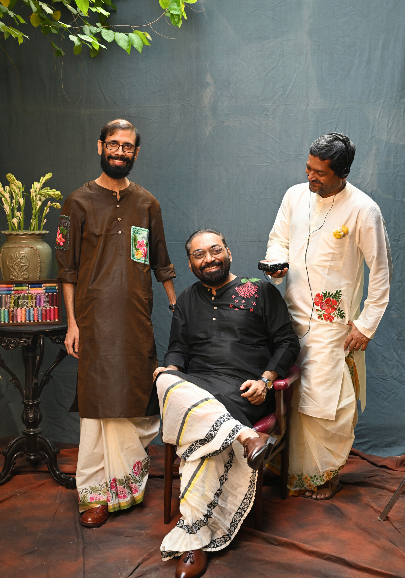 RONGON BLACK KURTA