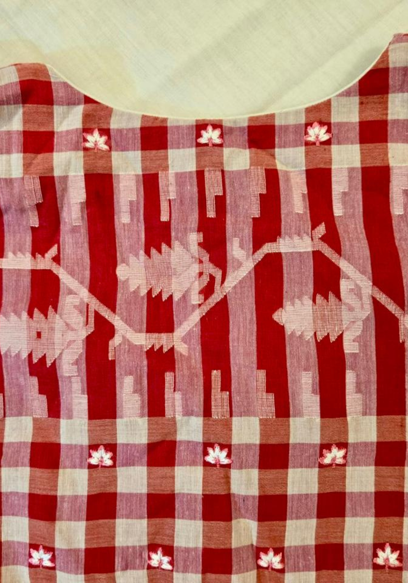 CHERRY BLOSSOM JAMDANI BLOUSE