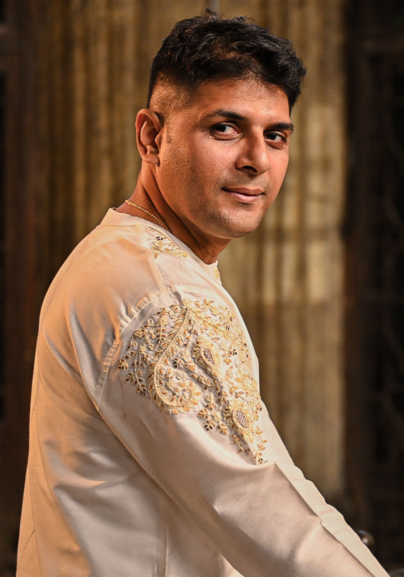 RAJANIGANDHA IVORY KURTA