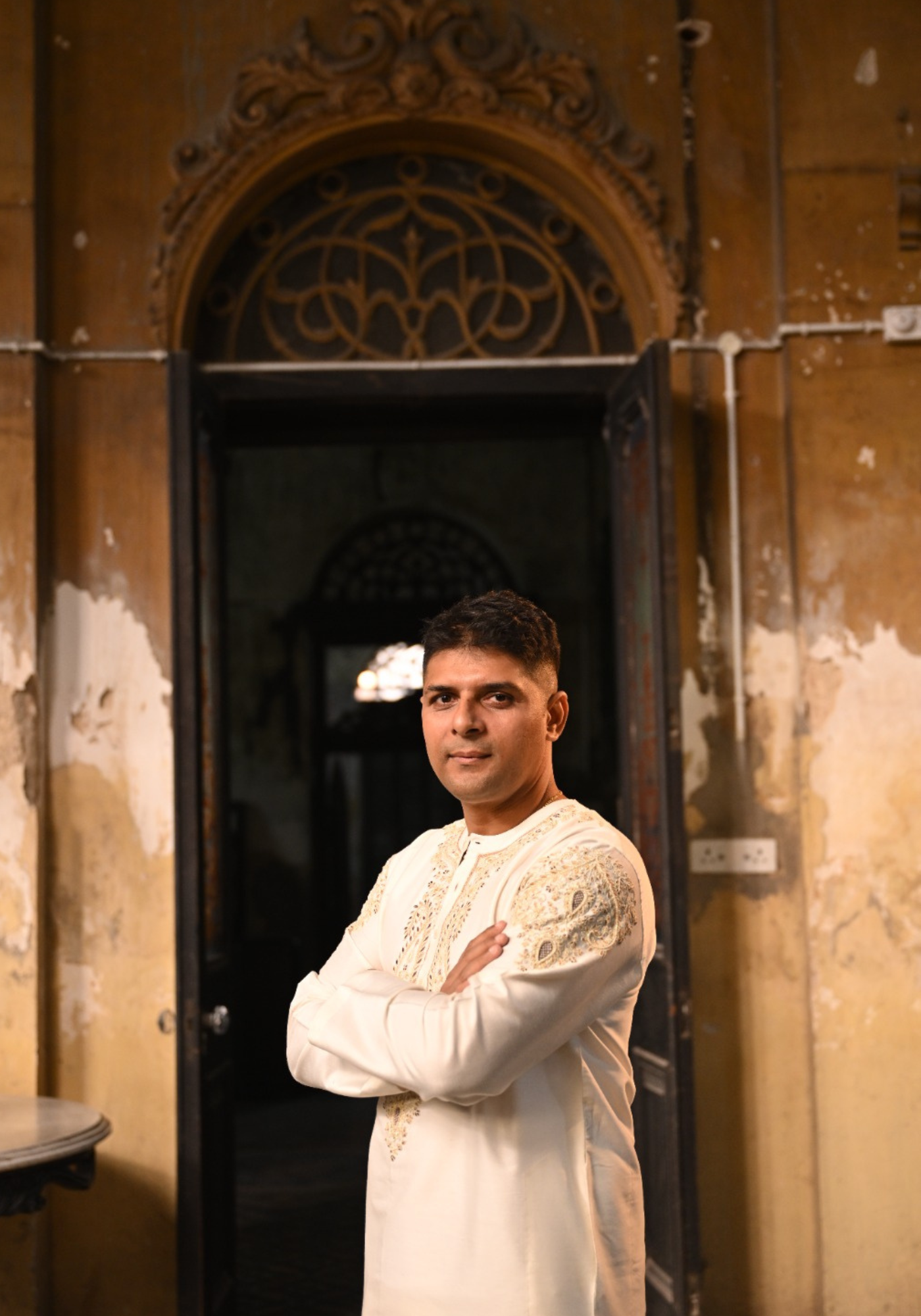 RAJANIGANDHA IVORY KURTA