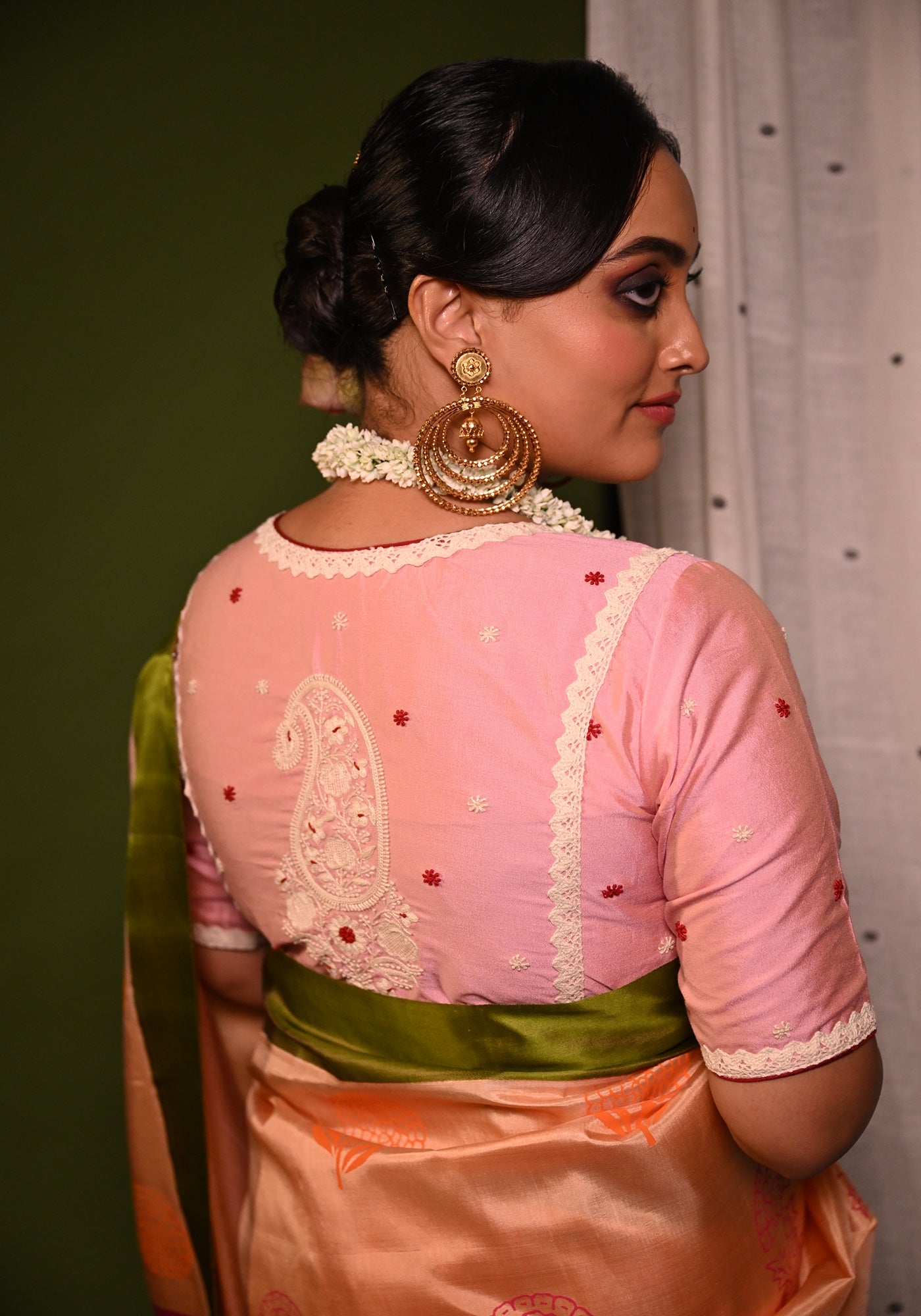 BLUSH PINK BIDISHA BLOUSE