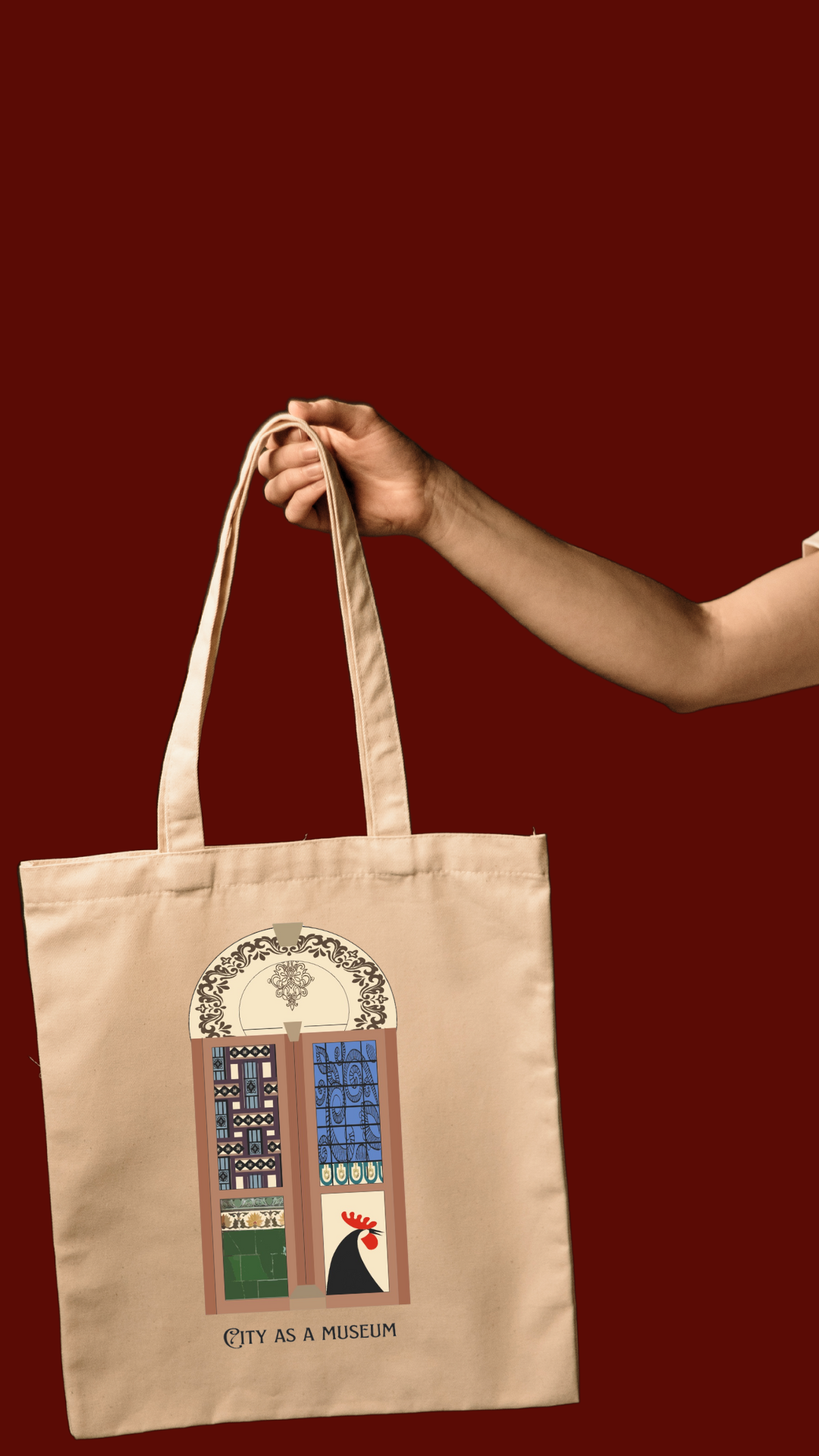 CITY AS A MUSEUM TOTE BAG