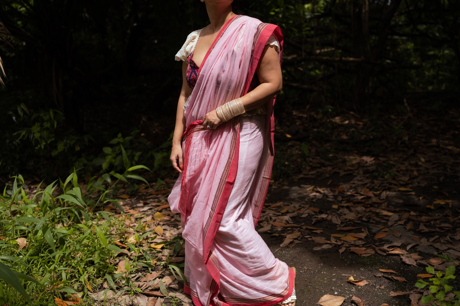 Handwoven Begumpuri Cotton Sari - Online Handcrafted Luxury Store I Women  and Kids Clothing