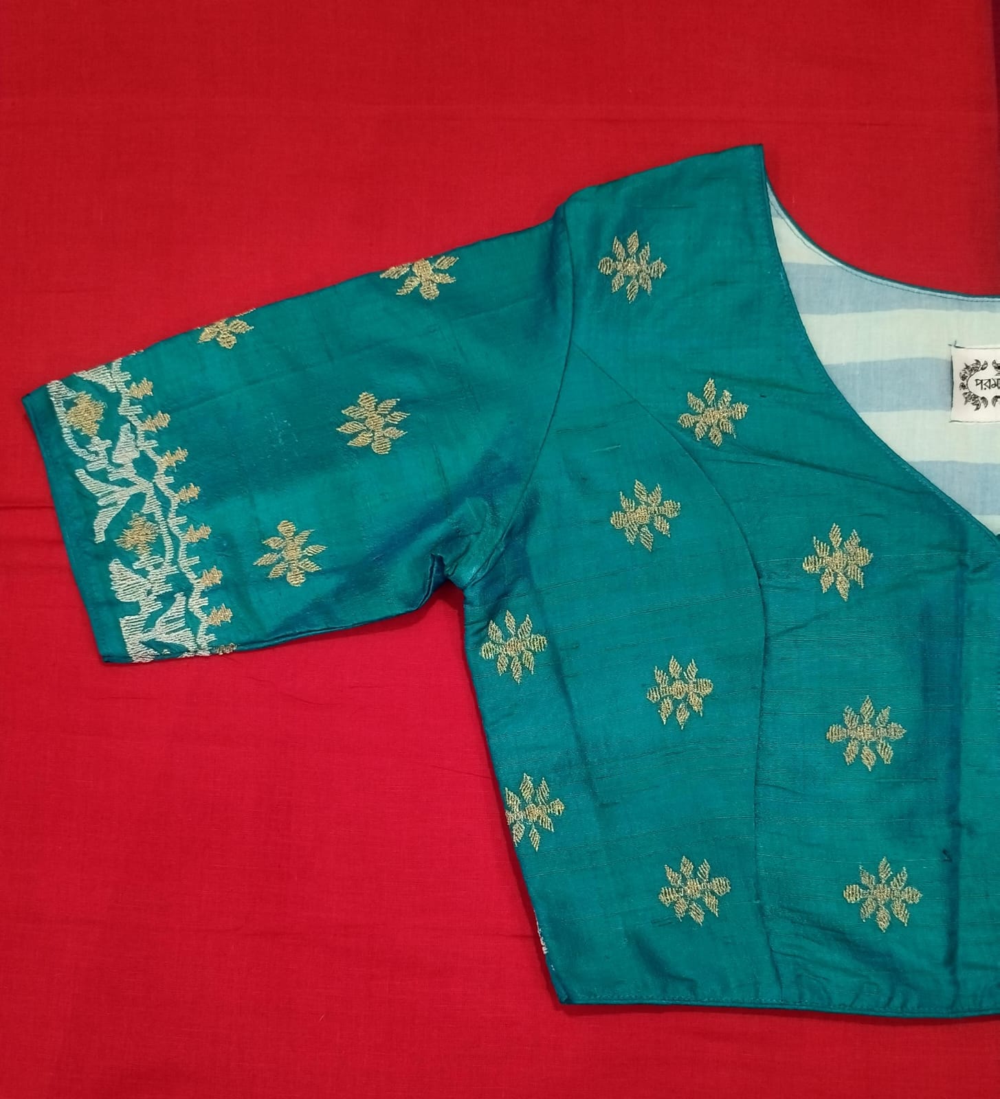 TEAL SONA RUPO COCKTAIL (BLOUSE)