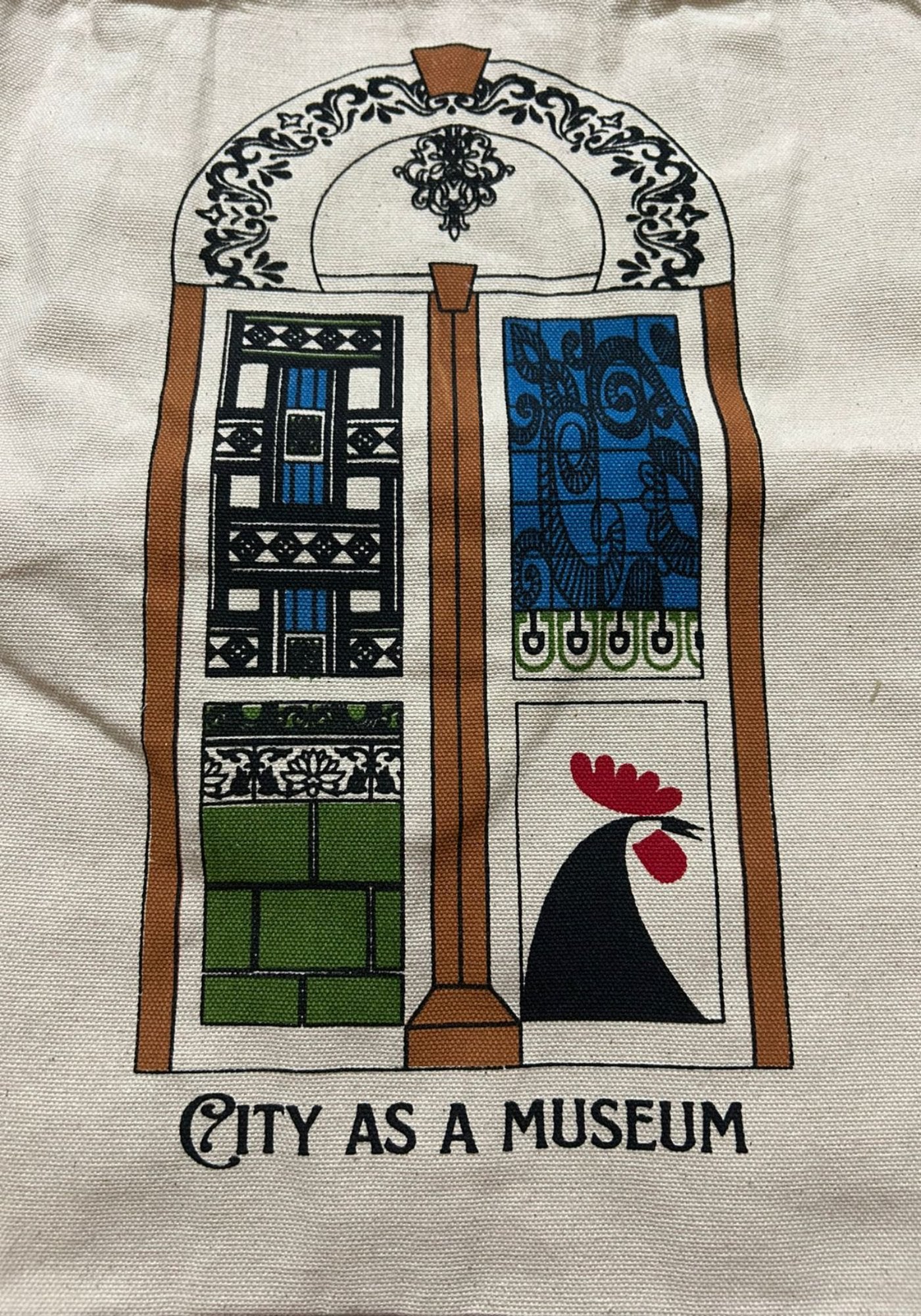 CITY AS A MUSEUM TOTE BAG