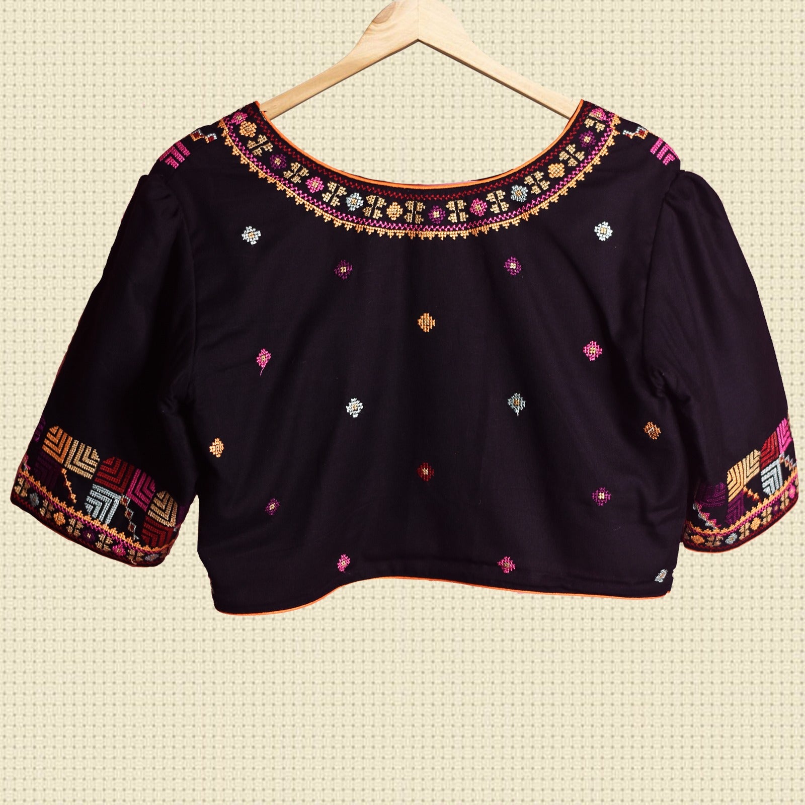 BLACK BANJARA BLOUSE