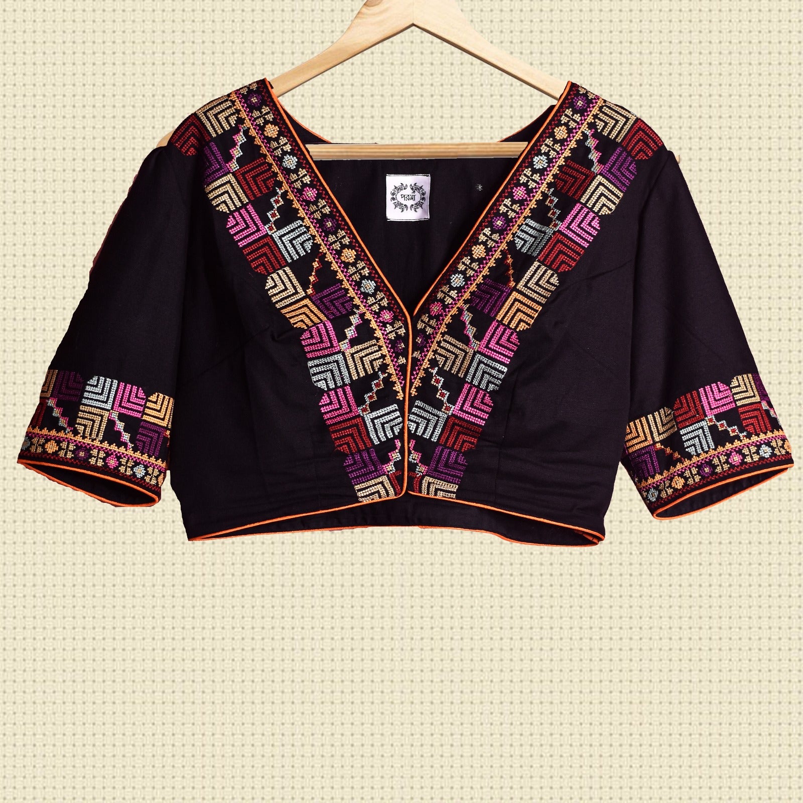 BLACK BANJARA BLOUSE