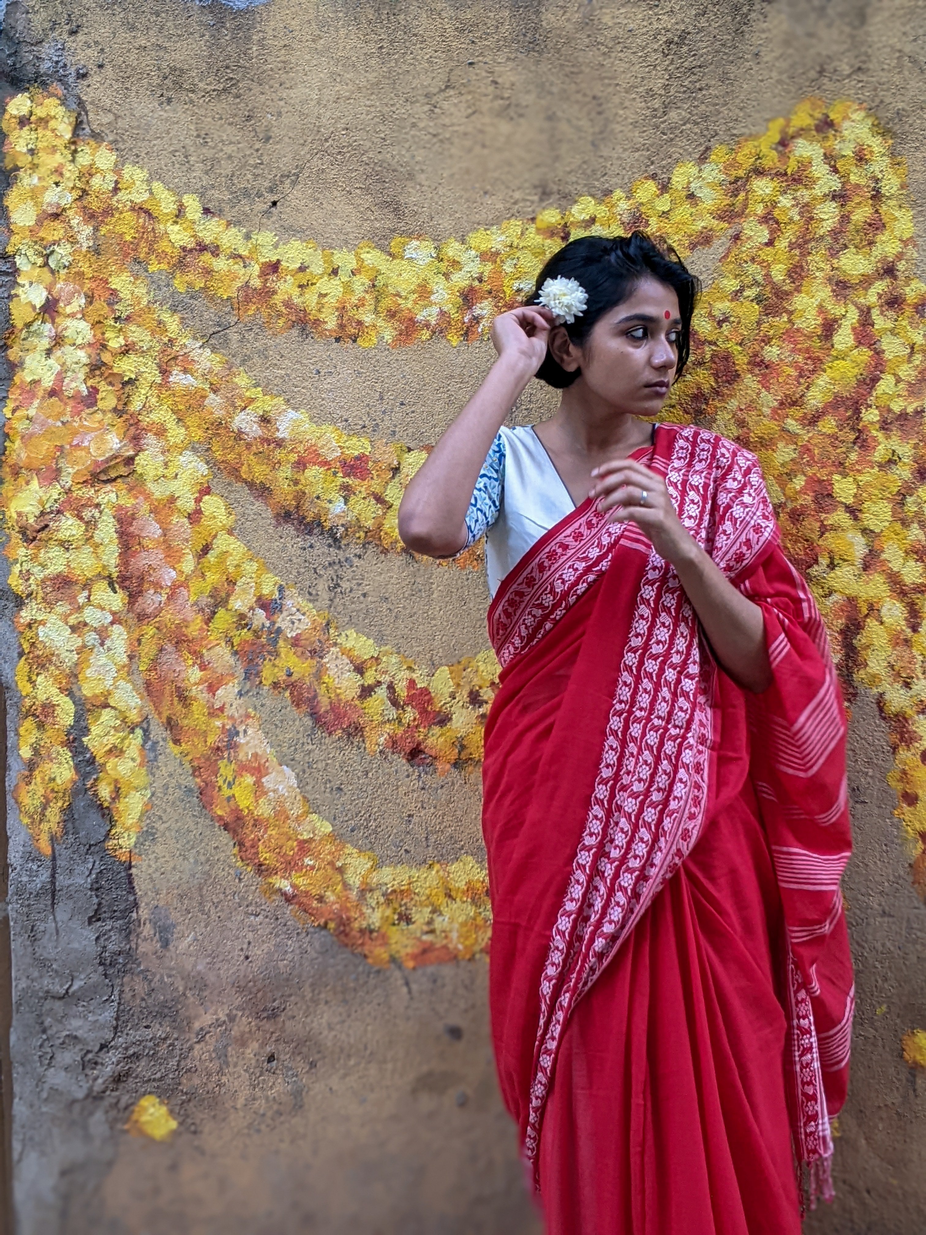 Check out the Sarees in Yellow for this Saraswati Puja...  http://bit.ly/yellow-sarees #yellow #sarees #yellowsari | Yellow saree,  Saree, Sari